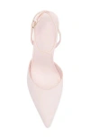 Open Edit Neesha Ankle Strap Pump In Pink Powder