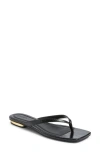 Open Edit Ocean Snakeskin Embossed Flip Flop