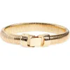 Open Edit Omega Chain Bracelet In Gold