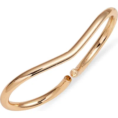 Open Edit Open Metal Ring In Gold