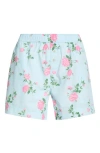 Open Edit Oversize Boyfriend Boxer Shorts In Multi