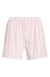 Open Edit Oversize Boyfriend Boxer Shorts In Multi