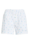 Open Edit Oversize Boyfriend Boxer Shorts In Multi