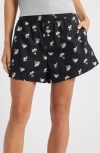 Open Edit Oversize Boyfriend Boxer Shorts In Black