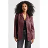 Open Edit Pebble Faux Leather Jacket