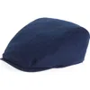 Open Edit Pinstripe Driving Cap In Blue