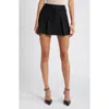 Open Edit Pleated A-line Miniskirt