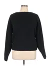 Open Edit Pullover Sweater In Black