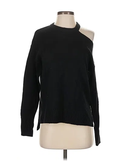 Pre-owned Open Edit Pullover Sweater In Black