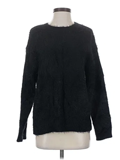 Pre-owned Open Edit Pullover Sweater In Black