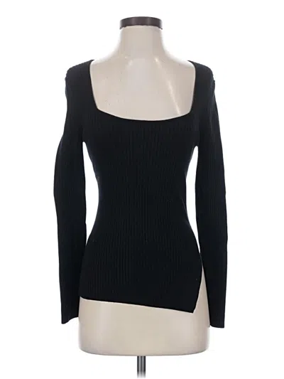Pre-owned Open Edit Pullover Sweater In Black