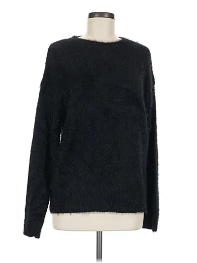 Open Edit Pullover Sweater In Black