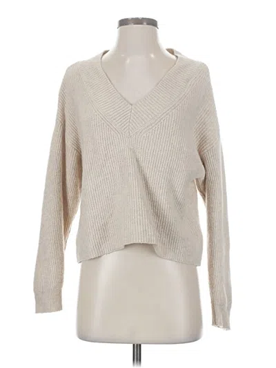 Pre-owned Open Edit Pullover Sweater In Brown