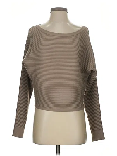 Pre-owned Open Edit Pullover Sweater In Brown