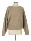 Open Edit Pullover Sweater In Brown