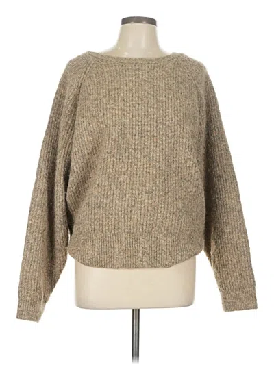 Open Edit Pullover Sweater In Brown