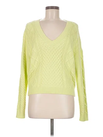 Open Edit Pullover Sweater In Green