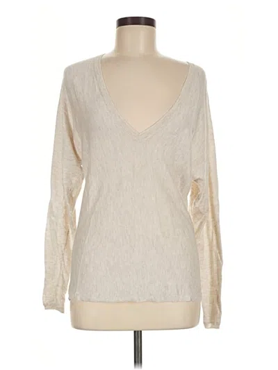 Pre-owned Open Edit Pullover Sweater In Ivory