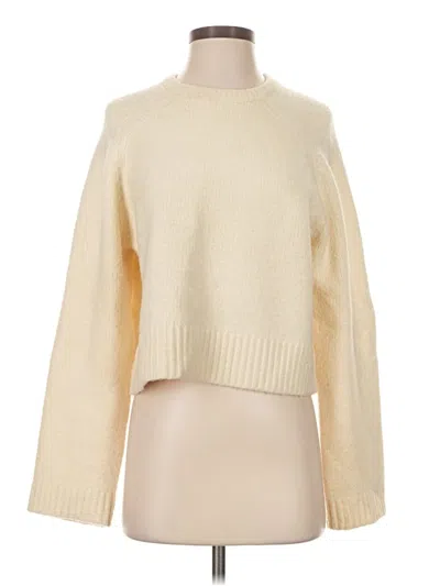 Pre-owned Open Edit Pullover Sweater In Ivory