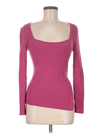Pre-owned Open Edit Pullover Sweater In Pink