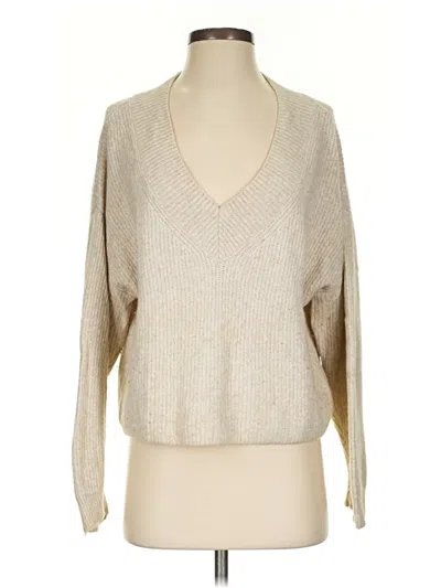 Pre-owned Open Edit Pullover Sweater In Tan
