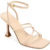 Open Edit Rachel Sandal In Tan Cream