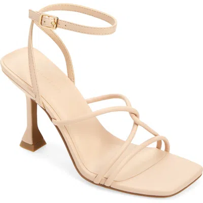 Open Edit Rachel Sandal In Tan Cream