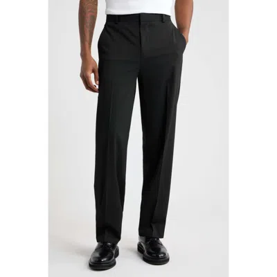 Open Edit Relaxed Fit Trousers In Black