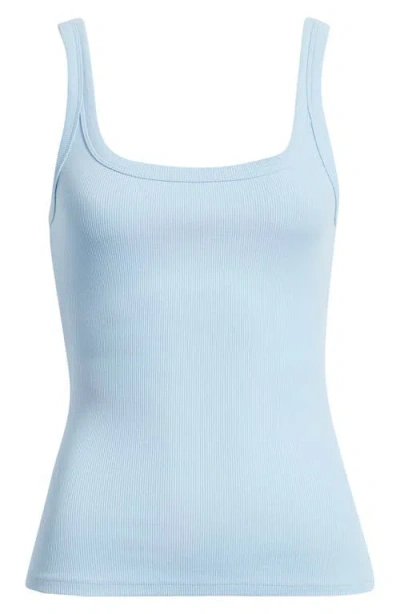 Open Edit Rib Tank In Blue