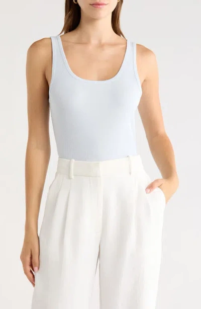 Open Edit Rib Tank In Blue