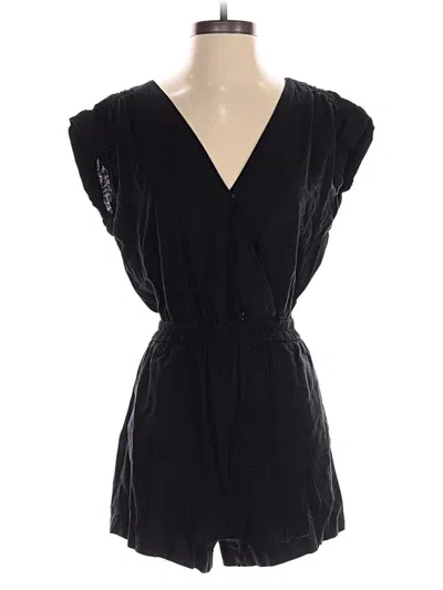 Pre-owned Open Edit Romper In Black