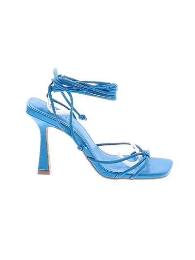 Pre-owned Open Edit Sandals In Blue