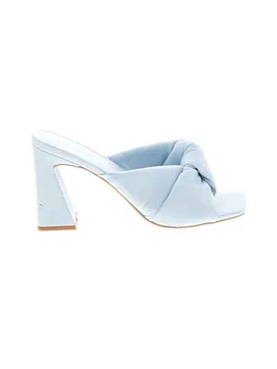 Pre-owned Open Edit Sandals In Blue