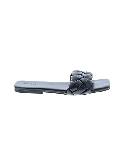 Pre-owned Open Edit Sandals In Gray
