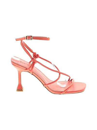 Pre-owned Open Edit Sandals In Orange
