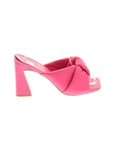 Pre-owned Open Edit Sandals In Pink
