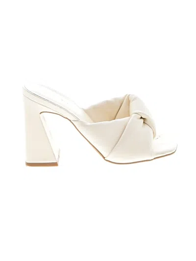 Pre-owned Open Edit Sandals In White