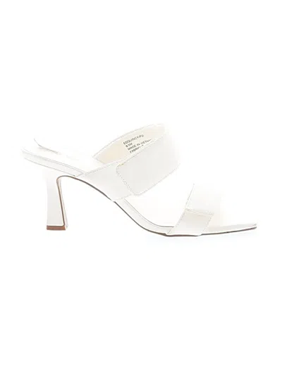 Pre-owned Open Edit Sandals In White