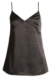 Open Edit Satin Camisole In Black