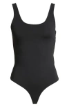 Open Edit Scoop Neck Bodysuit