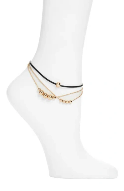 Open Edit Set Of Two Anklets
