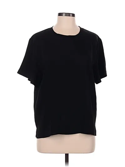 Pre-owned Open Edit Short Sleeve T-shirt In Black