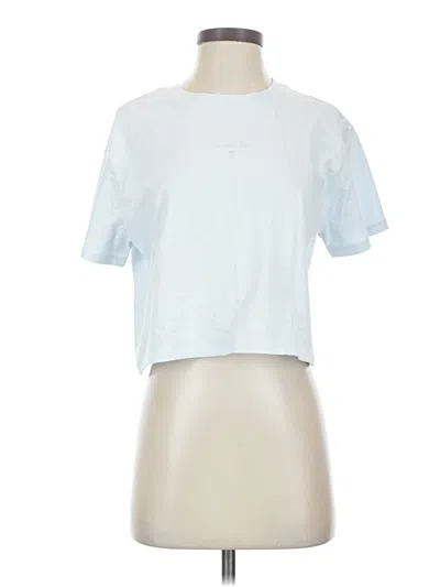 Pre-owned Open Edit Short Sleeve T-shirt In Blue