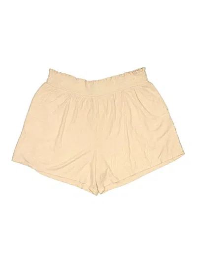 Pre-owned Open Edit Shorts In Gold