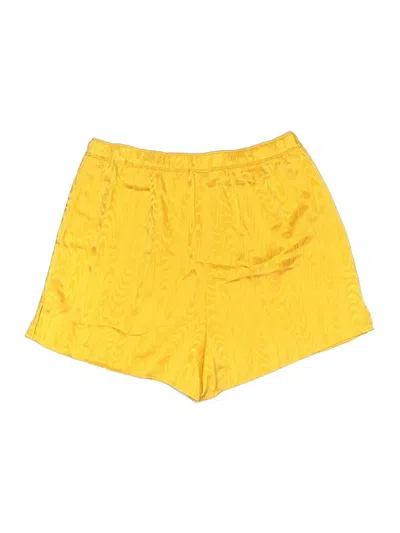 Pre-owned Open Edit Shorts In Yellow