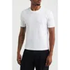 Open Edit Shrunken Stretch Cotton T-shirt In White