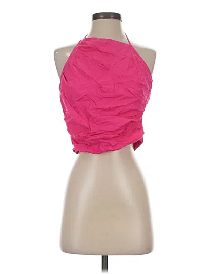 Pre-owned Open Edit Sleeveless Blouse In Pink