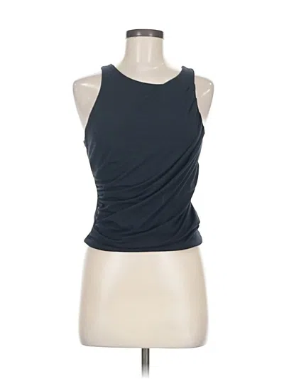Pre-owned Open Edit Sleeveless T-shirt In Blue