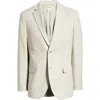 Open Edit Slim Fit Solid Linen Blend Sport Coat In Neutral