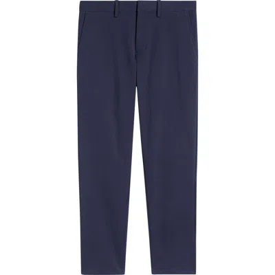 Open Edit Slim Fit Stretch Cotton Chinos In Blue
